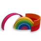 Rainbow Wooden Stacking Toy