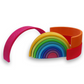 Rainbow Wooden Stacking Toy