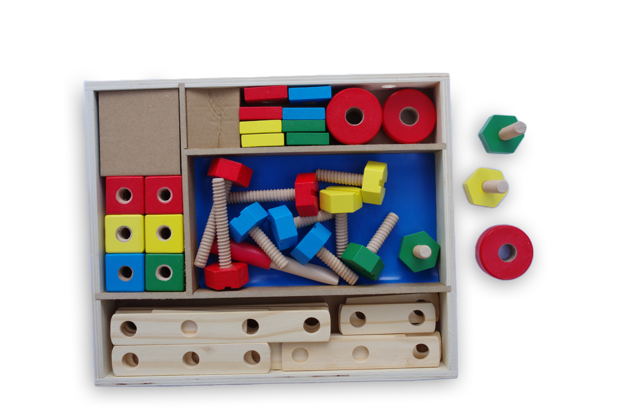 Melissa & Doug Construction Building Set